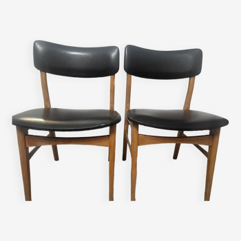Set of 2 scandinavian chairs