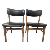 Set of 2 scandinavian chairs