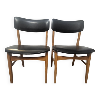 Set of 2 scandinavian chairs