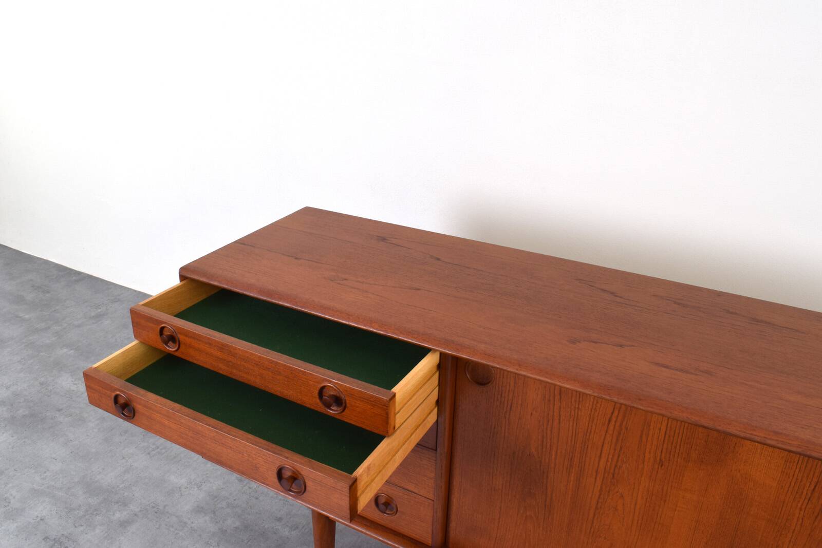 Mid-Century Norwegian Teak Sideboard from Bruksbo, 1960s.