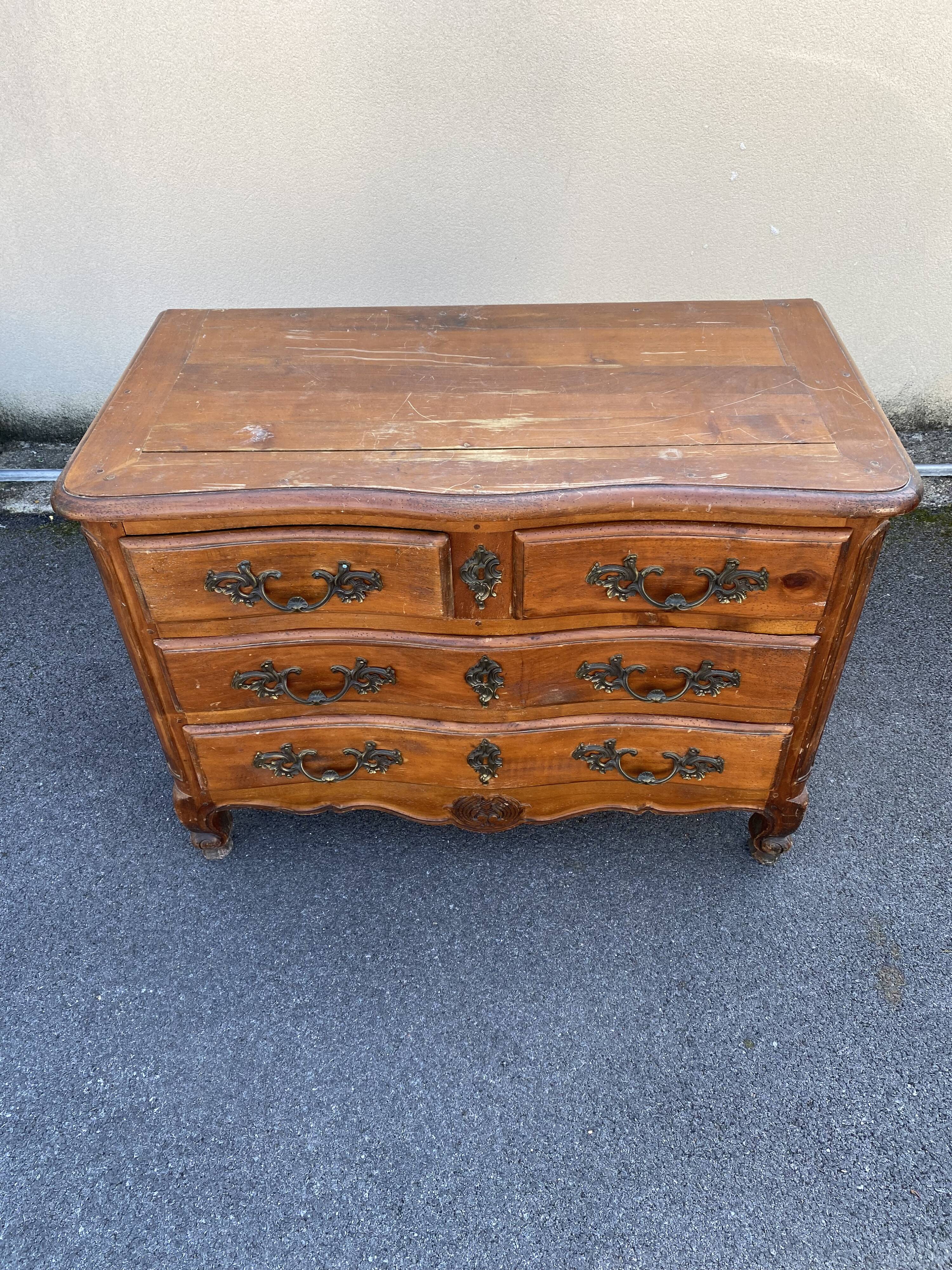Louis xv style chest of drawers