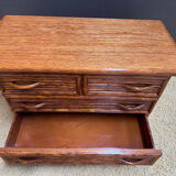 Commode en bambou Maugrion pour Roche Bobois