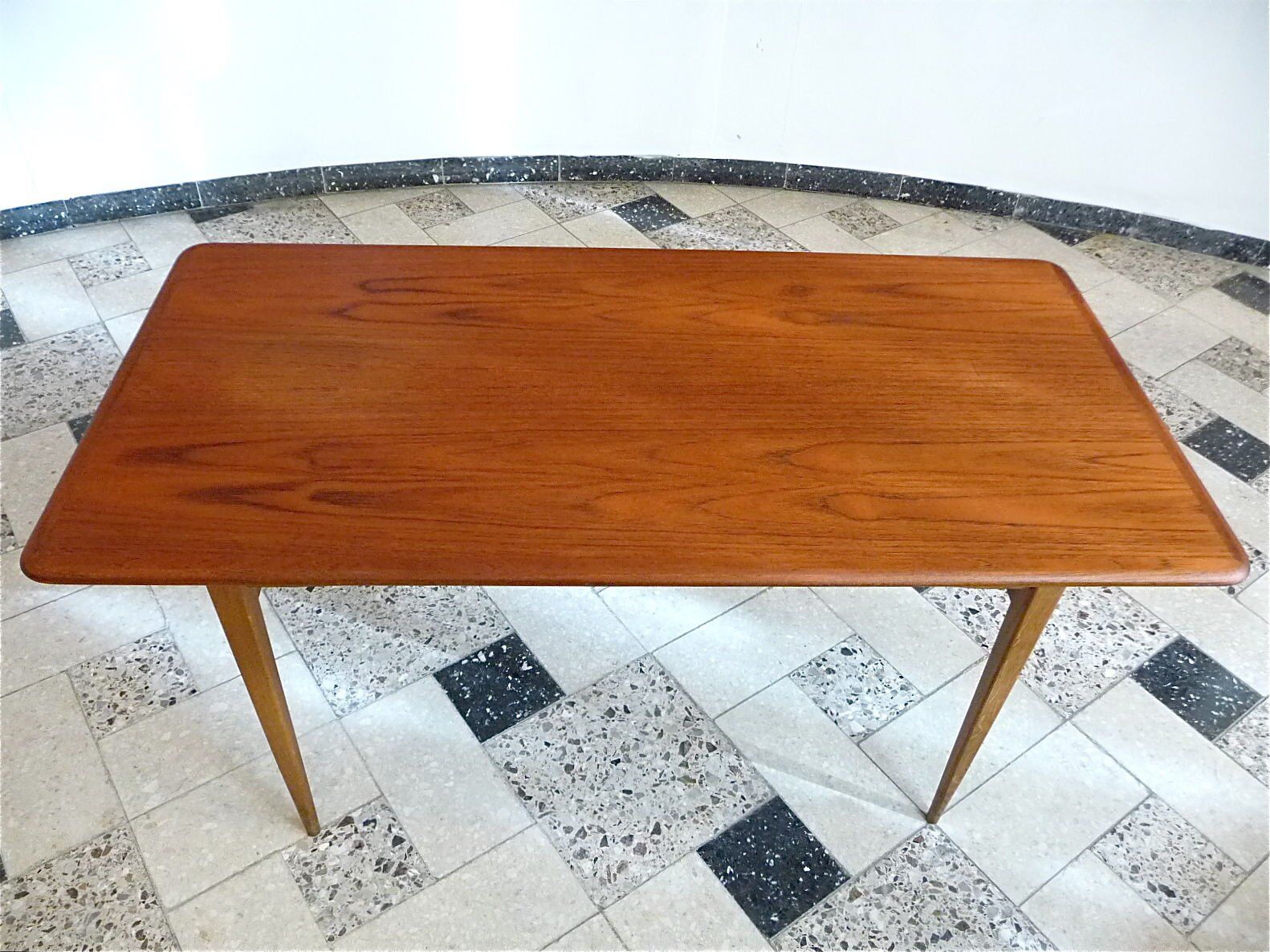 Mid-century Danish modern teak coffee table, 1960s