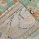 3x10 Light Green & Cream Antique Vintage Runner Rug, 80x296Cm