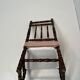 Children's chair Napoleon III wood turned vintage