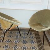 Pair of armcchairs Circle Salamanca Lusch Erzeugnis for Lusch & Co