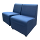Pair of midnight blue armchairs – contemporary spirit