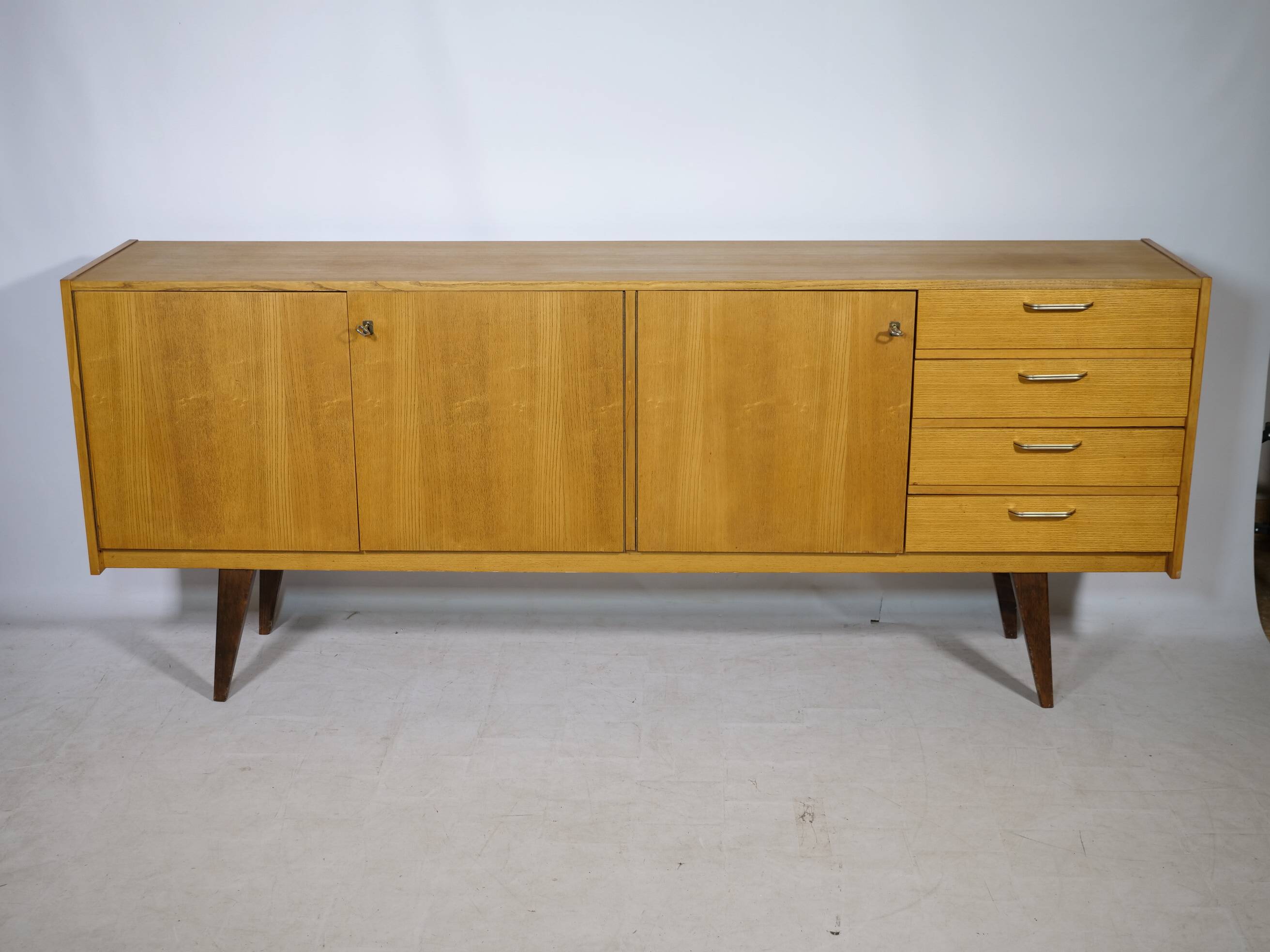 Mid-Century Vintage Oak Sideboard, 1960s