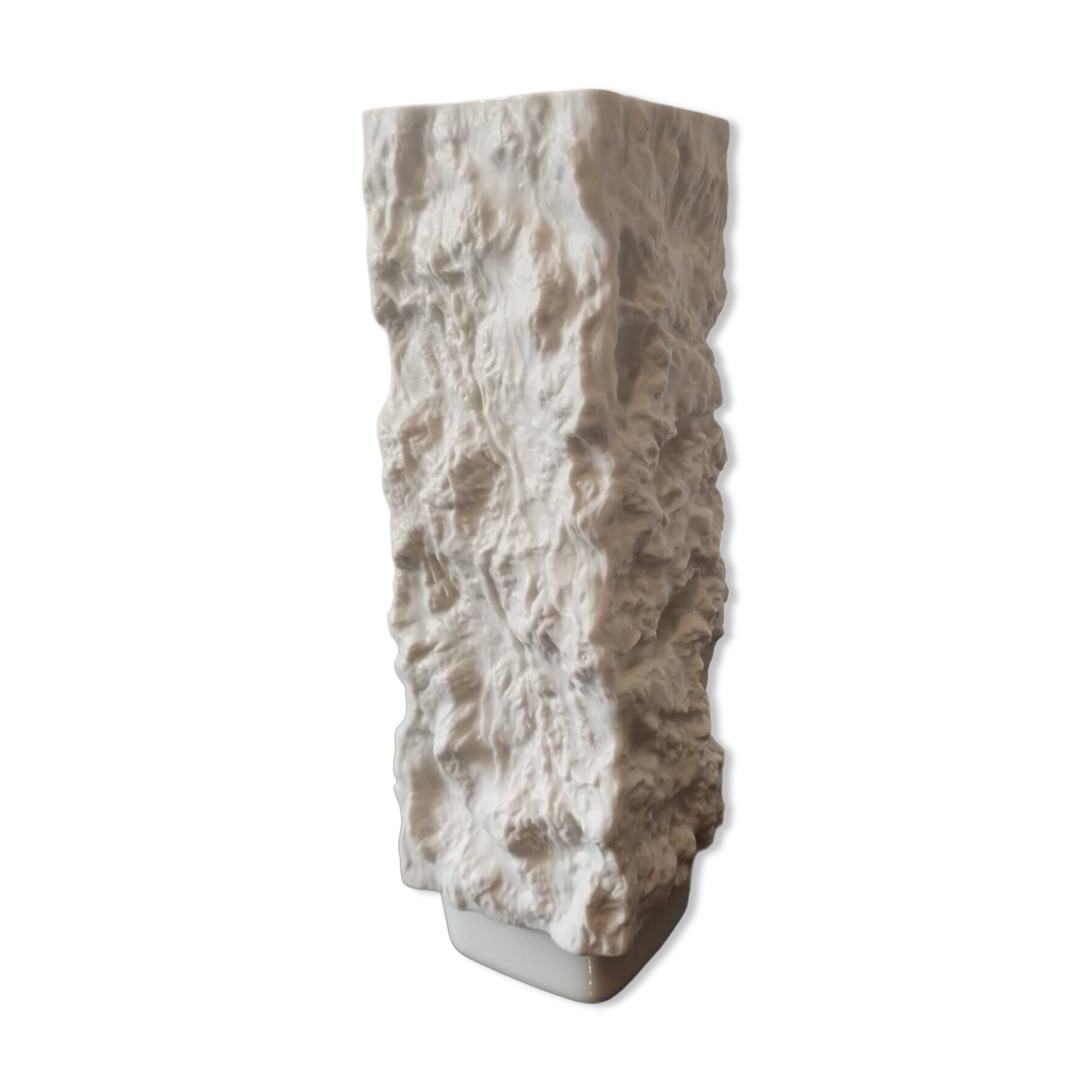 Vase en biscuit "Sherzer Bavaria Germany"