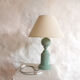 Lampe vintage verte