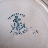 Pair of plates Iron Land model Bengali