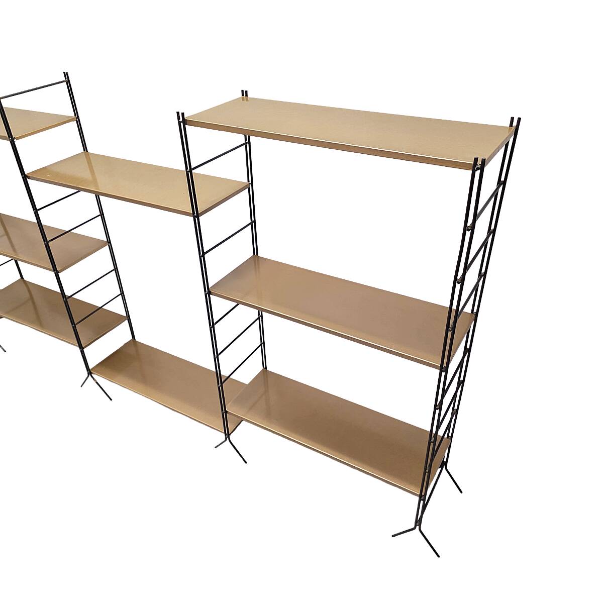 Vintage French Modular Cadeva Shelf, 1970s