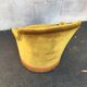 Vintage toad chair velvet gold