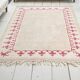 Oushak Handknotted Beige Rug-3600
