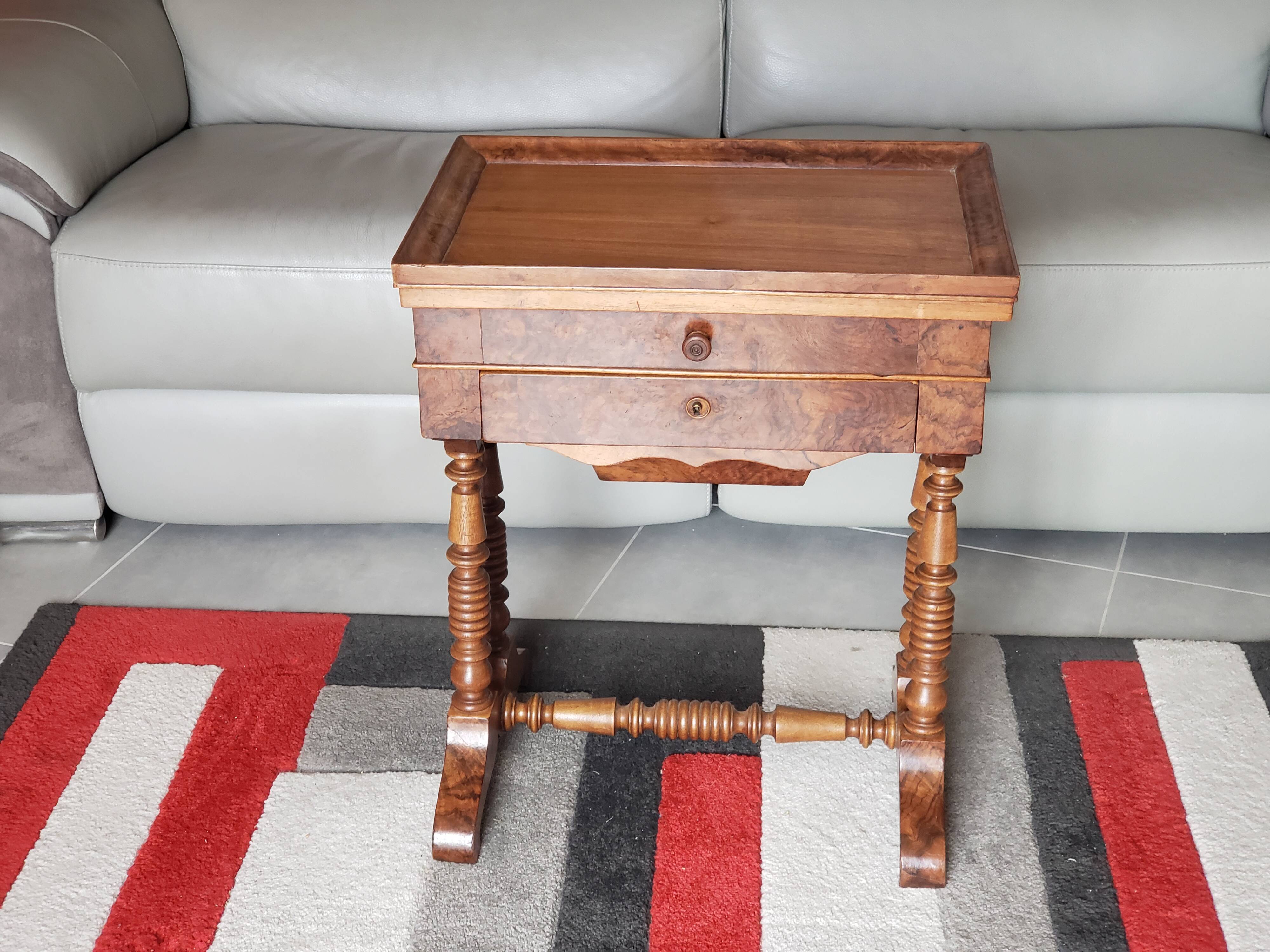 Vintage wooden dressing table