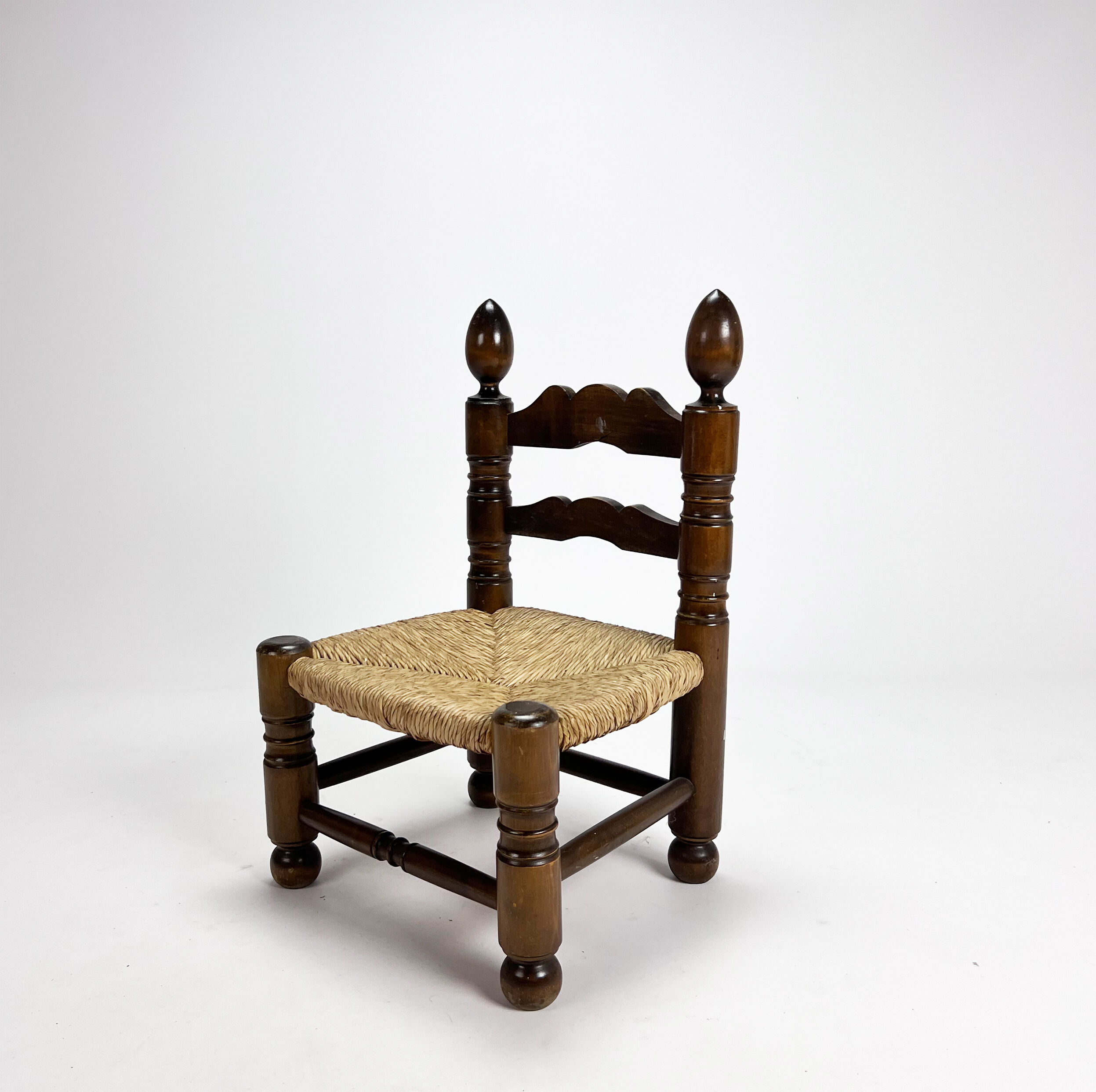 Antique side chair, 1700s