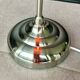 Modern vintage pop design lamp in 70’s style orange glass