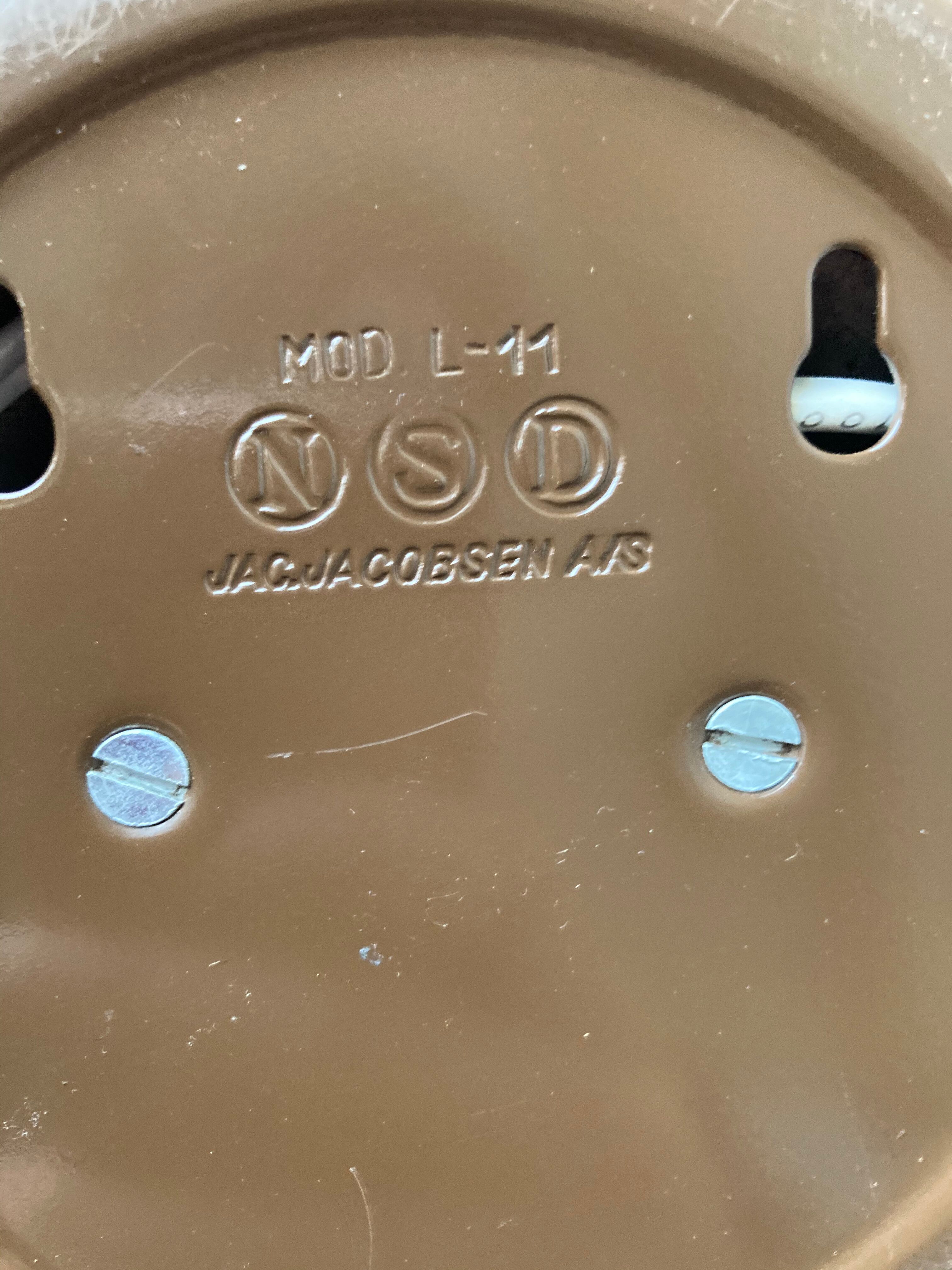 Jac Jacobsen 1950 L11 design desk lamp