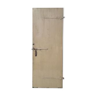 Attic door H198,2xL76cm XVIII° in fir