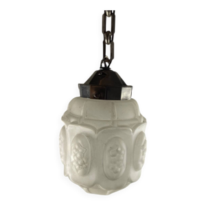 Suspension art déco - verre