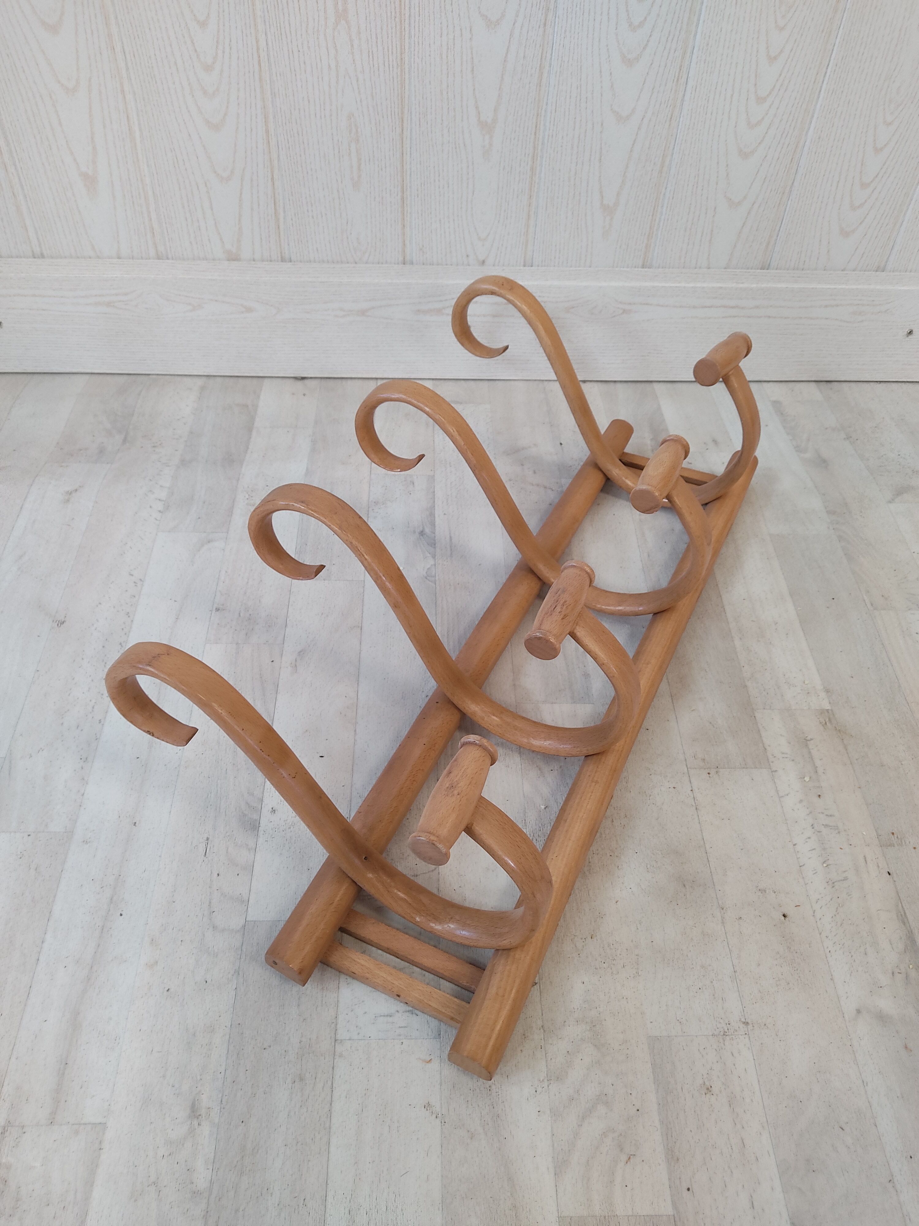 Bistro wall coat holder