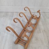 Bistro wall coat holder