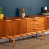 Retro Teak 1960s Jentique Long Sideboard