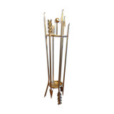 Door-parpluie art deco décor of arrows in wrought iron