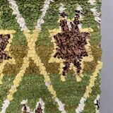 Vintage Moroccan Berber Boucherouite Rug 210x148 cm Atlas, Tribal