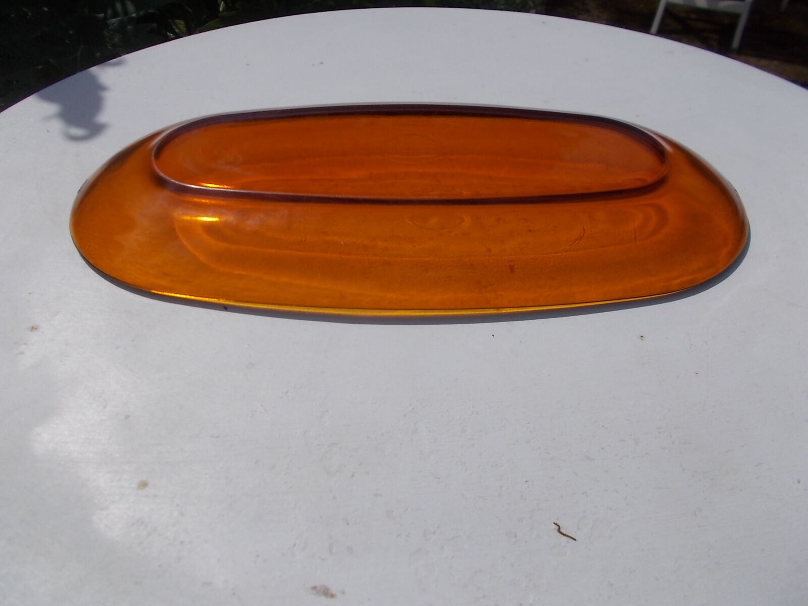 Duralex glass oval dish