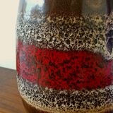 Vase fat lava, Allemagne de l’ouest 60s
