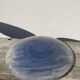 Ethnic handmade round fish dish