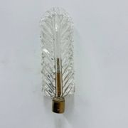 Set of 2 Barovier & Toso wall lamps sconce, 1950s Italy