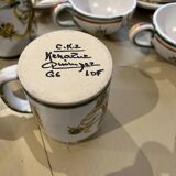 Keraluc Quimper signed tableware set