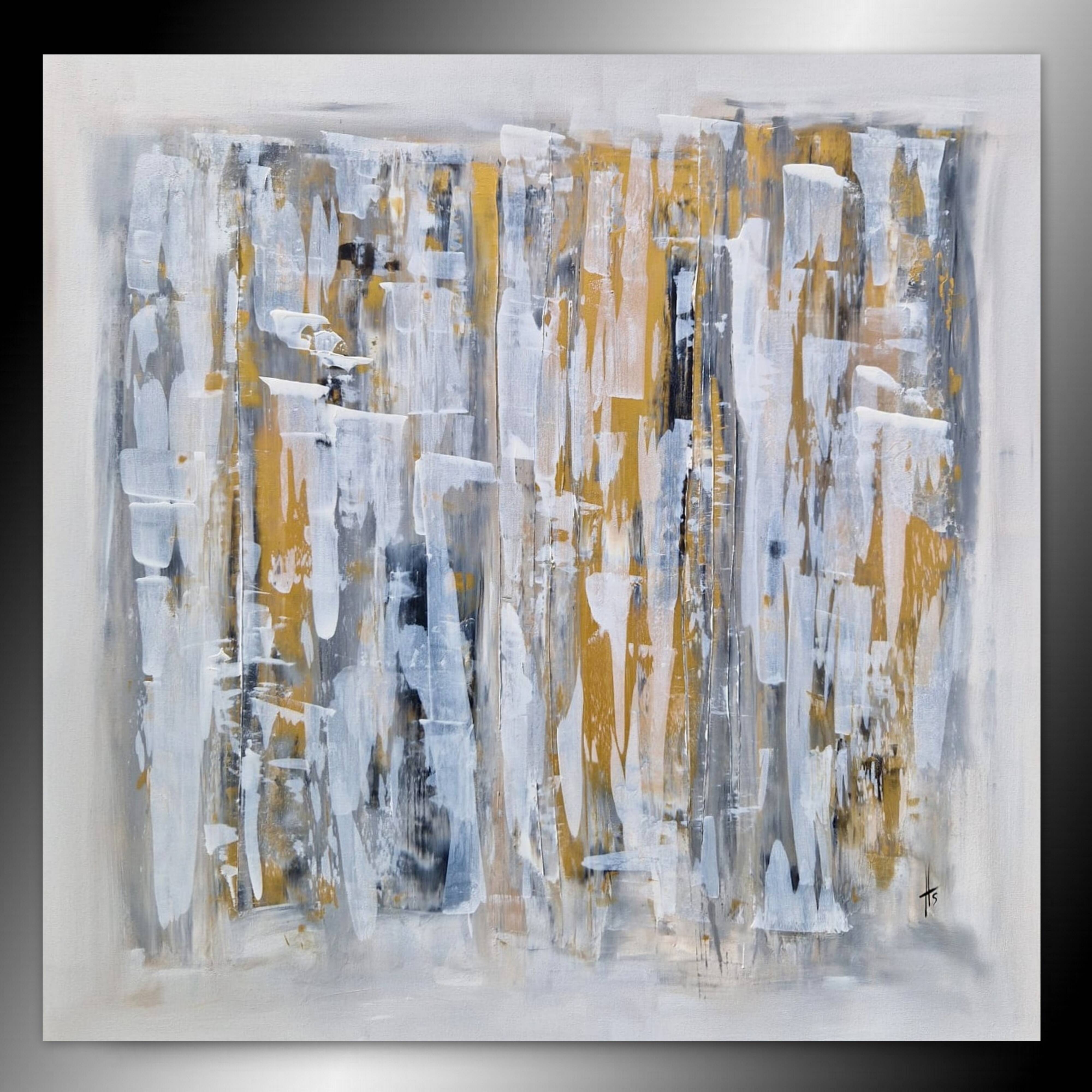 Abstract painting table