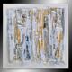Abstract painting tableau