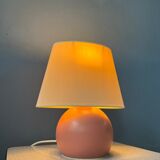 Eclectic pink desk lamp