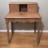 Oak secretary desk or tiered desk