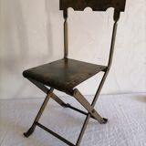 Chaise d'enfant en fer forgé. XIXème