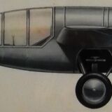 Rocket plane poster 1939