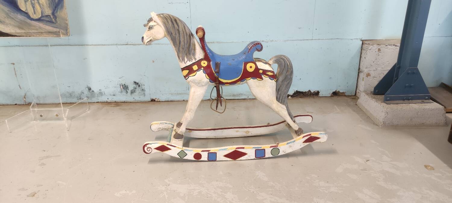 Former carousel horse