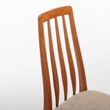 Set of 6 Eva Dining Chairs by Niels Koefoed for Koefoeds Hornslet, 1960s