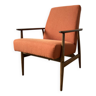 Vintage Orange Polish Armchair