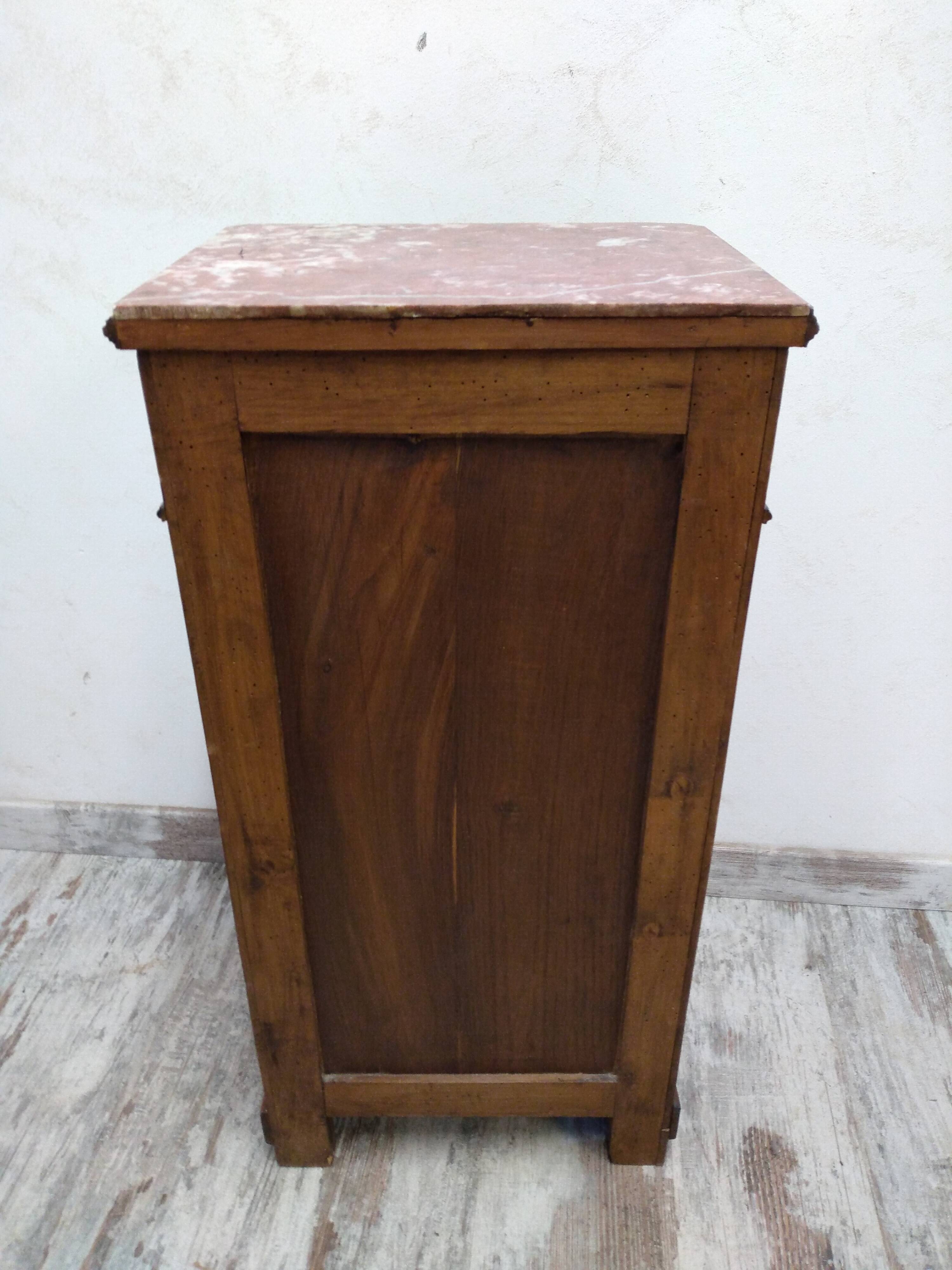 Old bedside table