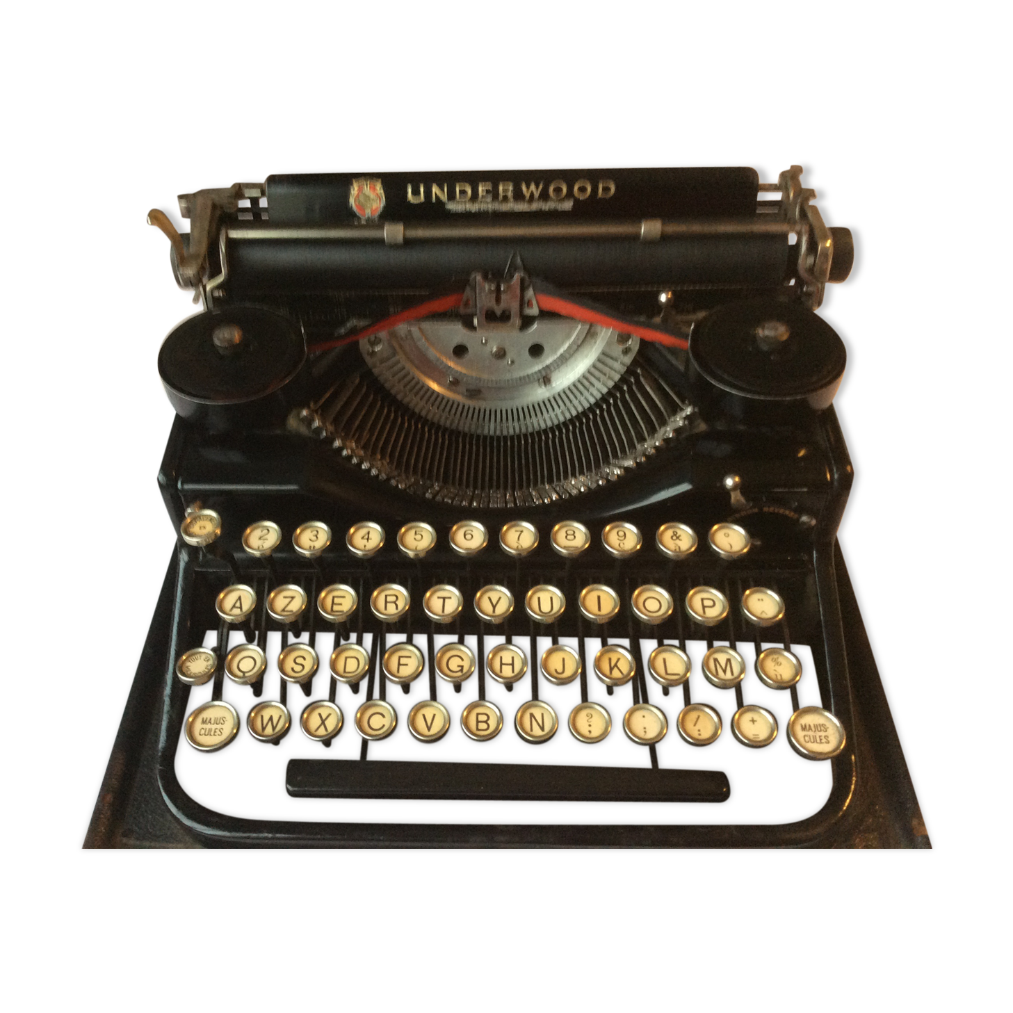 Ancient Underwood portable typewriter