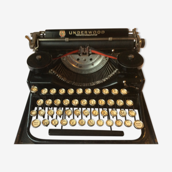 Ancient Underwood portable typewriter