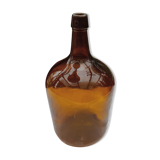 Demijohn 6 liters brown