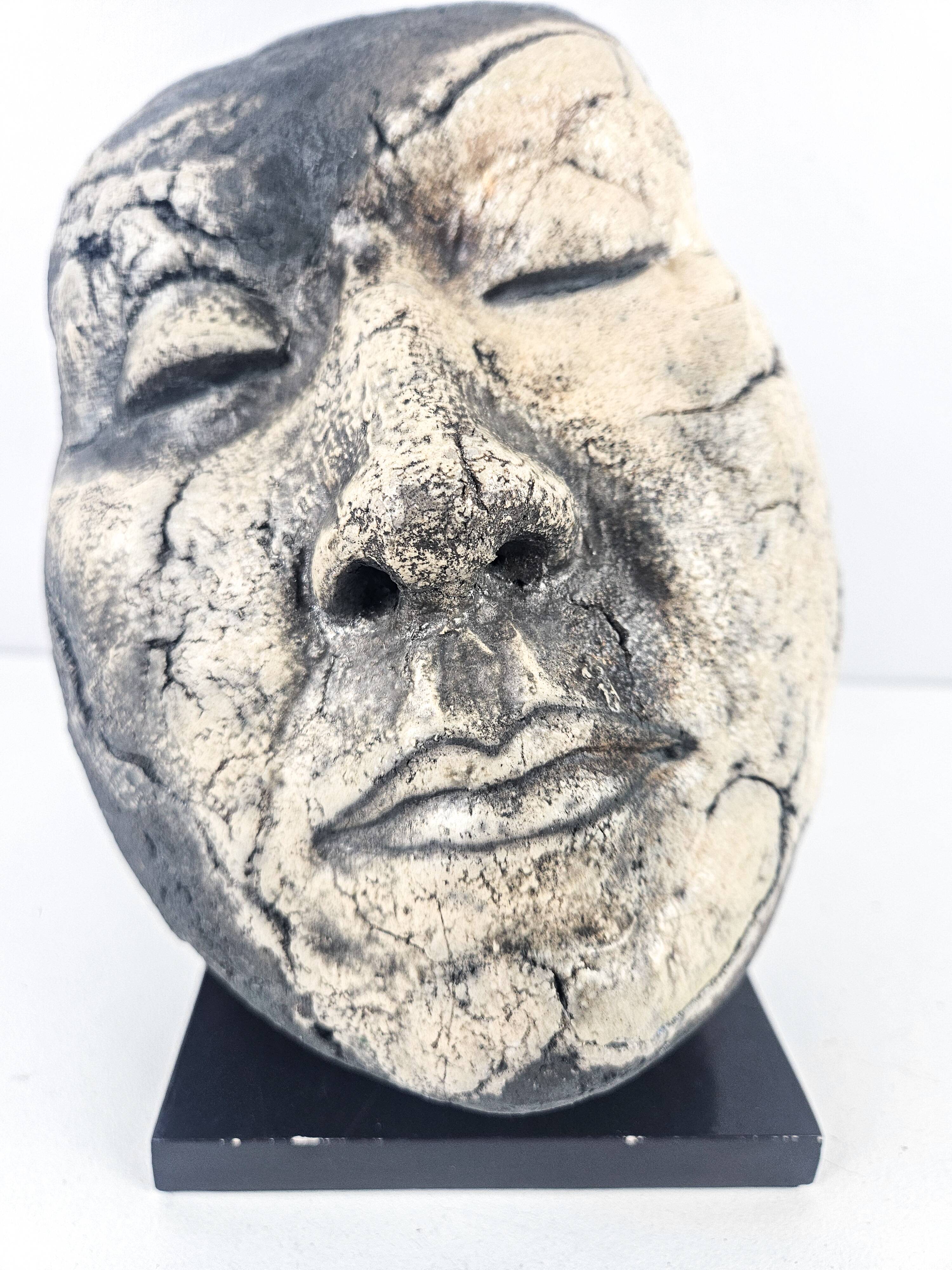 Lou Perdu - Ceramic head - 20th century