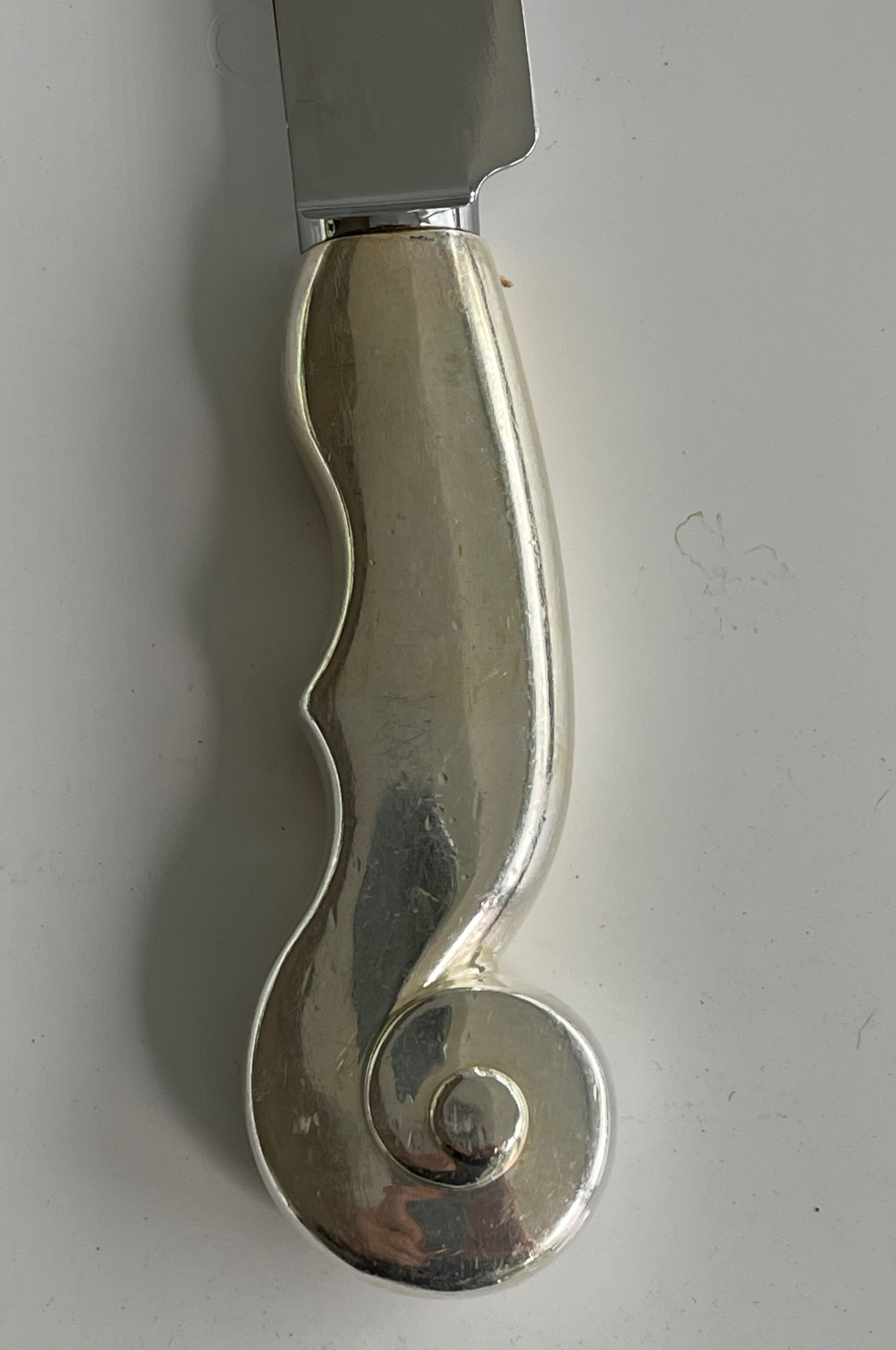 Arman 1928-2005 and Guy Degrenne service knife "Art of music"