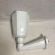 Old porcelain and glass wall lamp 50s